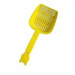 Doca 27 cm Sarı Pet Kedi Kumu Küreği