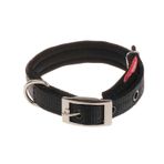 Doca 50 cm DP35 01517 Dokuma Kumaş Yumuşak Doku Siyah Boyun Tasması