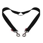 Doca DP35 02582 Dokuma Kumaş İkili Siyah Gezdirme Kayışı