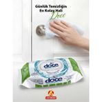 Doce Hijyen Ferahlığı Kokulu Yüzey Temizlik Havlusu 100 Yaprak | Pratik Hijyenik Temizlik Mendili