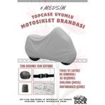 Dock Gri Yamaha Xmax 125 Abs Iron Max Çanta Uyumlu Motosiklet Brandası(4 Mevsim)