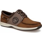 Dockers 220100 1fx Nubuk Deri Yazlık Erkek Ayakkabı - Kahverengi Nubuk - Kahverengi Deri