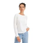 Dockers Arka Düğmeli Regular Fit Bluz Kadın Bluz, 100 White, XS