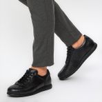Dockers By Gerli Siyah Erkek Ayakkabı 225044 9Pr Düz Tabanlı Rahat Kullanım İçin Tasarlandı