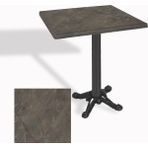 Dockers Çipa Döküm Ayak Kare Masa 60X60 cm - (Werzalit, Wermodin ve Allzalit Tabla) - Halong