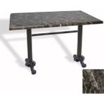 Dockers Çipa Döküm Ayak Masa 80X120 cm - (Werzalit, Wermodin ve Allzalit Tabla) - Teramo