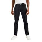 Dockers Erkek Düz Kesim Jean Kesim Tüm Mevsimler Teknik Pantolon (Standart ve Büyük ve Uzun) Günlük, siyah, 40W / 30L