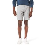 Dockers Erkek Düz Kesim Supreme Flex Ultimate Şort, Folyo Gri, ^