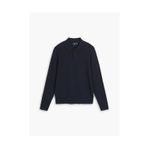 Dockers Erkek Polo Yaka Uzun Kol Sweatshirt - Minimalist Tasarım