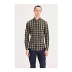 Dockers Erkek Uzun Kol Gömlek Yaka Kareli Minimalist Gömlek
