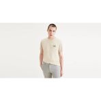 Dockers Graphıc Tee Fan Logo Graphıc Tee Sahara Erkek Bej T-Shirt - A1103