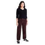 Dockers High Waist Jean Cut Straight Fit Decadent Chocolate Kadın Pantolon