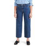 Dockers High Waist Jean Cut Straight Fit Mavi Kadın Pantolon