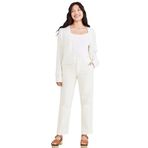 Dockers High Waisted Chino Straight Fit Pantolon Pantolon Kadın Bej 26W/ L