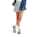 Dockers Kadın Fashion Mini Etek, Gri, 27W