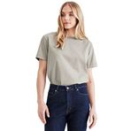 Dockers Kadın Original Tişört, Bej, XS