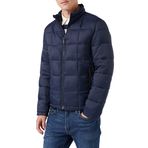 Dockers Lightweight Nylon Quilted Regular Fit Ceket Erkek Mont, Lacivert, M