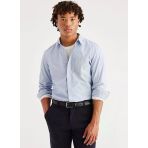 Dockers Ls Ultımate Shırt Slım End On End Delft Erkek Yeşil Uk Gömlek - A4253