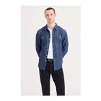 Dockers Minimalist Erkek Denim Gömlek - Uzun Kol Günlük