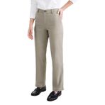 Dockers Original Khaki High Yeşil Straight Fit Kadın Pantolon