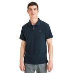 Dockers Rib Collar Polo Tişört Polo Yaka Tişört Erkek Lacivert S