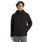 Dockers Stretch Softshell Kapüşonlu Sweatshirt Erkek Mont, Siyah, L