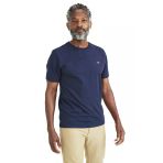 Dockers T3 Crewneck Tee Beautıful Black Erkek Mavi T-Shirt - A3143