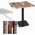 Dockers Tokyo Kare Masa (Esb) 80X80 cm - (Werzalit, Wermodin ve Allzalit Tabla) - Redwood