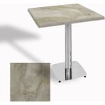 Dockers Tokyo Kare Masa (Kromnikel) 80X80 cm - (Werzalit, Wermodin ve Allzalit Tabla) - Irony