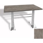 Dockers Tokyo Masa Kromnikel (Werzalit, Allzalit Yada Wermodin Tabla 80X120) - Kahve Oxid