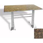 Dockers Tokyo Masa Kromnikel (Werzalit, Allzalit Yada Wermodin Tabla 80X120) - Karacabey Mermer