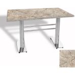 Dockers Tokyo Masa Kromnikel (Werzalit, Allzalit Yada Wermodin Tabla 80X120) - Scala Marble