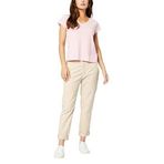 Dockers Weekend Chino Slim Fit Pantolon Kadın Pantolon, SAHARA KHAKI, 26W