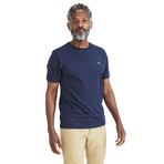 Dockers Yuvarlak Yaka Tişört Tişört Erkek Lacivert XL