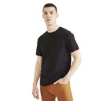 Dockers Yuvarlak Yaka Tişört Tişört Erkek Siyah S