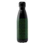 Docliick Spor içecek şişesi, paslanmaz çelik, 790 ml, özel orijinal çizimler ve motive edici sözler içeren şişe, çift duvarlı termos şişe, ikili sayı çizimi