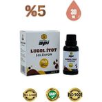 Doctor Api Lugol İyot %5 Takviye Edici Gıda 30 ml Türkiye Menşeli Sağlıklı Yaşam İçin - Aromasız