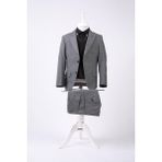 Doctor Junior Gri Slim Fit Erkek Çocuk Takım Elbise Dropsuz Model 4 Yaş İçin Şık Seçim