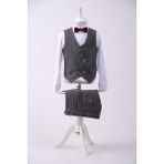 Doctor Junior Yelek Pantolon Erkek Çocuk Takım Elbise - 1 Yaş - Gri