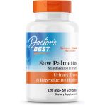 Doctor's Best Saw Palmetto Prostate Health Standardized Extract 320 Mg 60 Softgels