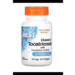 Doctor's Best, Vitamin E Tocotrienols with TocoGaia Ultra, 50 mg, 60 Softgels 3540 (Renksiz)