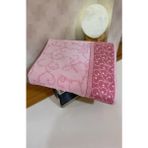Dode Flora Banyo Havlusu Jalen Pamuk 90*150 cm Özdlk Dode Flora - 90 x 150 cm - Pembe