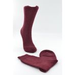 Dode Flora Kadın Yün Çorap (36/40) - 36 - 40 - Bordo