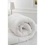 Do&De Flora Tek Kişilik Yorgan Silikon Elyaf 155 * 215 Cm Özdlk Dode Flora Beyaz Standart