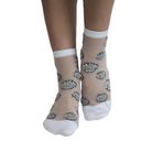 Do&De Flora Tül Transparan Soket Çorap SLYT Asorti 35-40