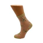 Do&De Flora Tül Transparan Soket Çorap Slyt Bej 35-40