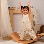 Dodef Wood Denge Tahtası, Pürüzsüz Yüzey Montessori Board, Çocuklar ve Yetişkinler Için, Kavisli Tahta - Ahşap