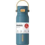 Dodge Çelik Termos Matara 580ML Mavi - 580 ml
