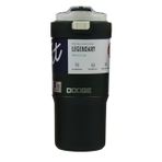 Dodge DB-23684 Çift Kullanım Pipetli/Rahat İçim Siyah 660Ml Çelik Termos