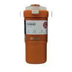 Dodge DB-23684 Çift Kullanım Pipetli/Rahat İçim Turuncu 660Ml Çelik Termos
